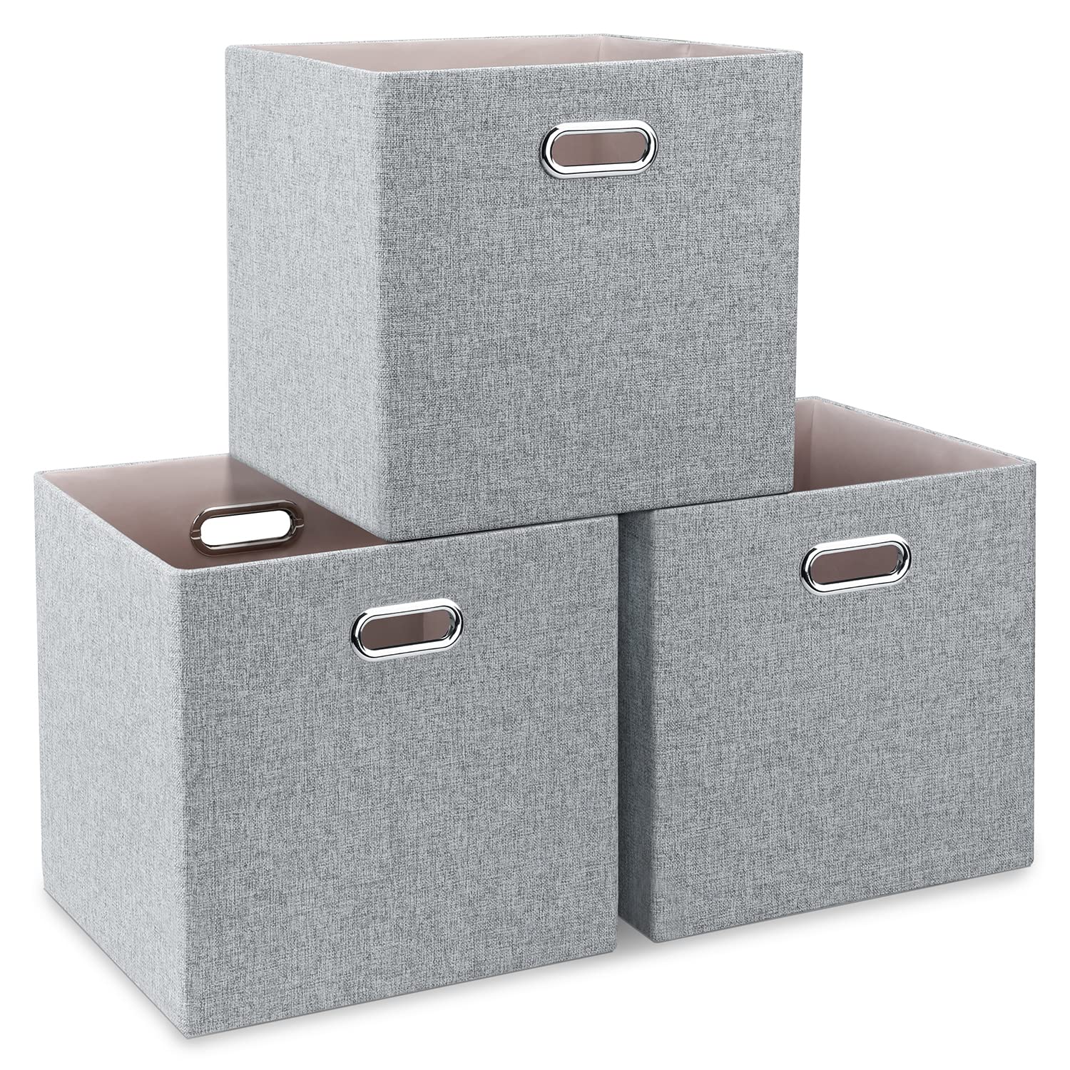 Mrs. Jones Stoffen opbergmanden 33 x 38 x 33 cm grote opvouwbare opbergdozen voor het