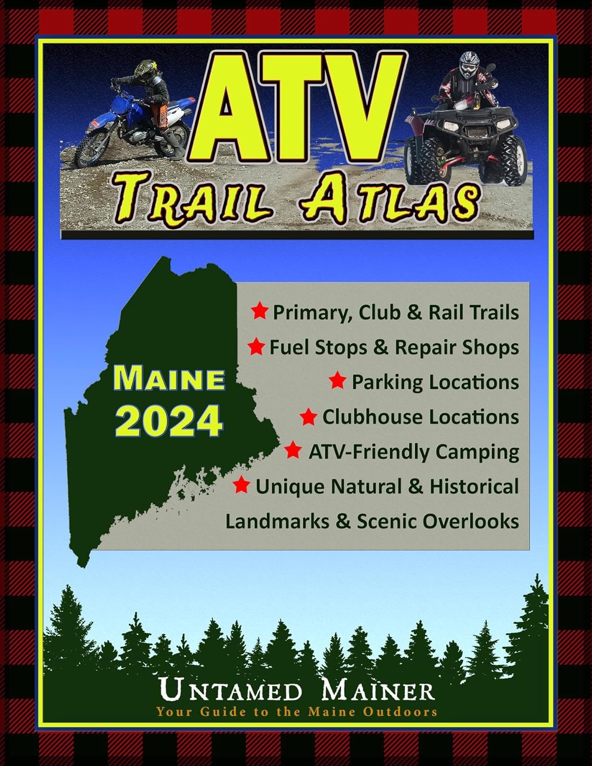 2024 Maine ATV Trail Map Atlas      Kindle Edition