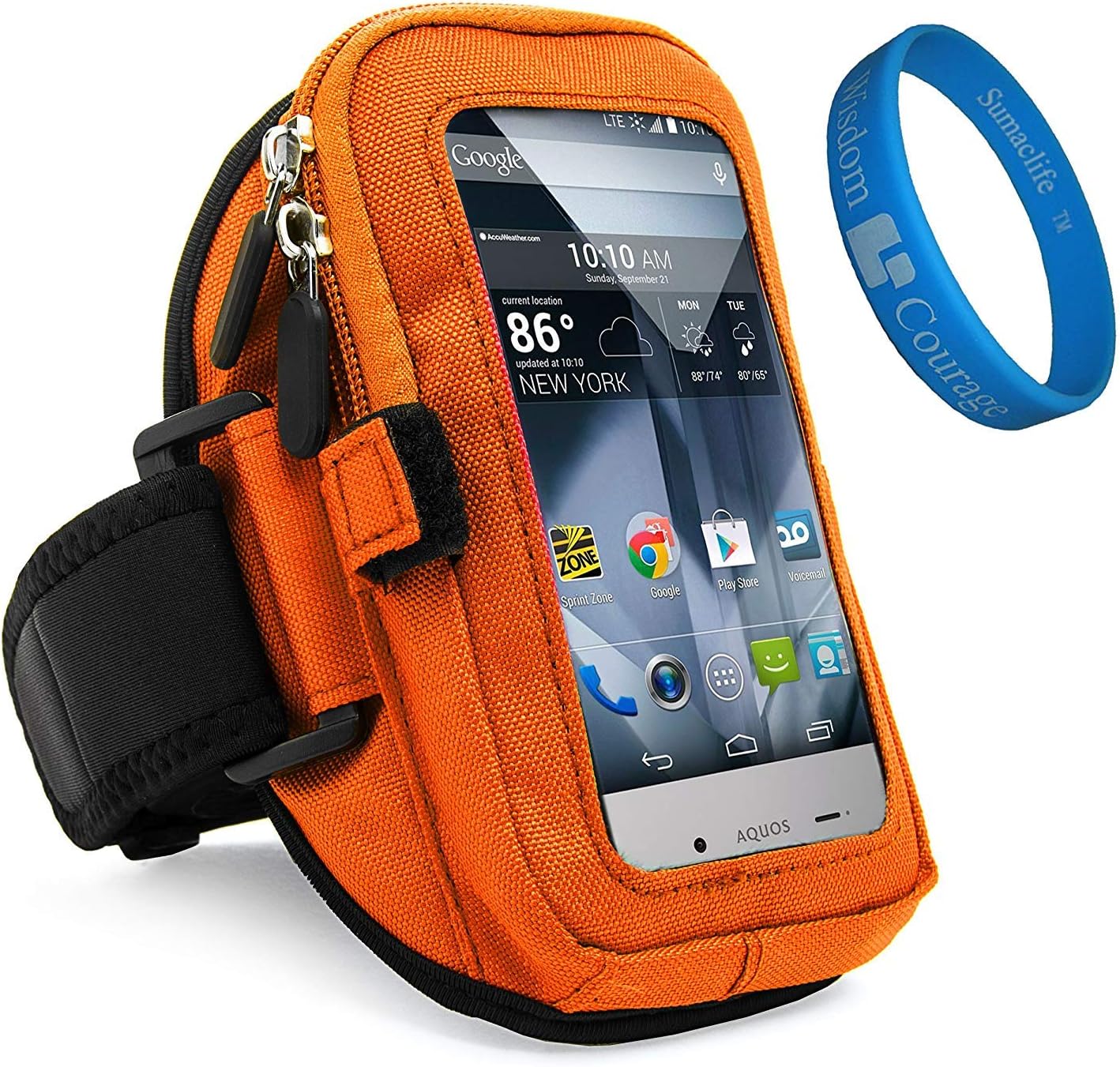 Sweat Resistant Running with Working Out Armband Case with Card Slot for Sony Xperia L4, Xperia 10 II, Xperia 1 II, Xperia 5