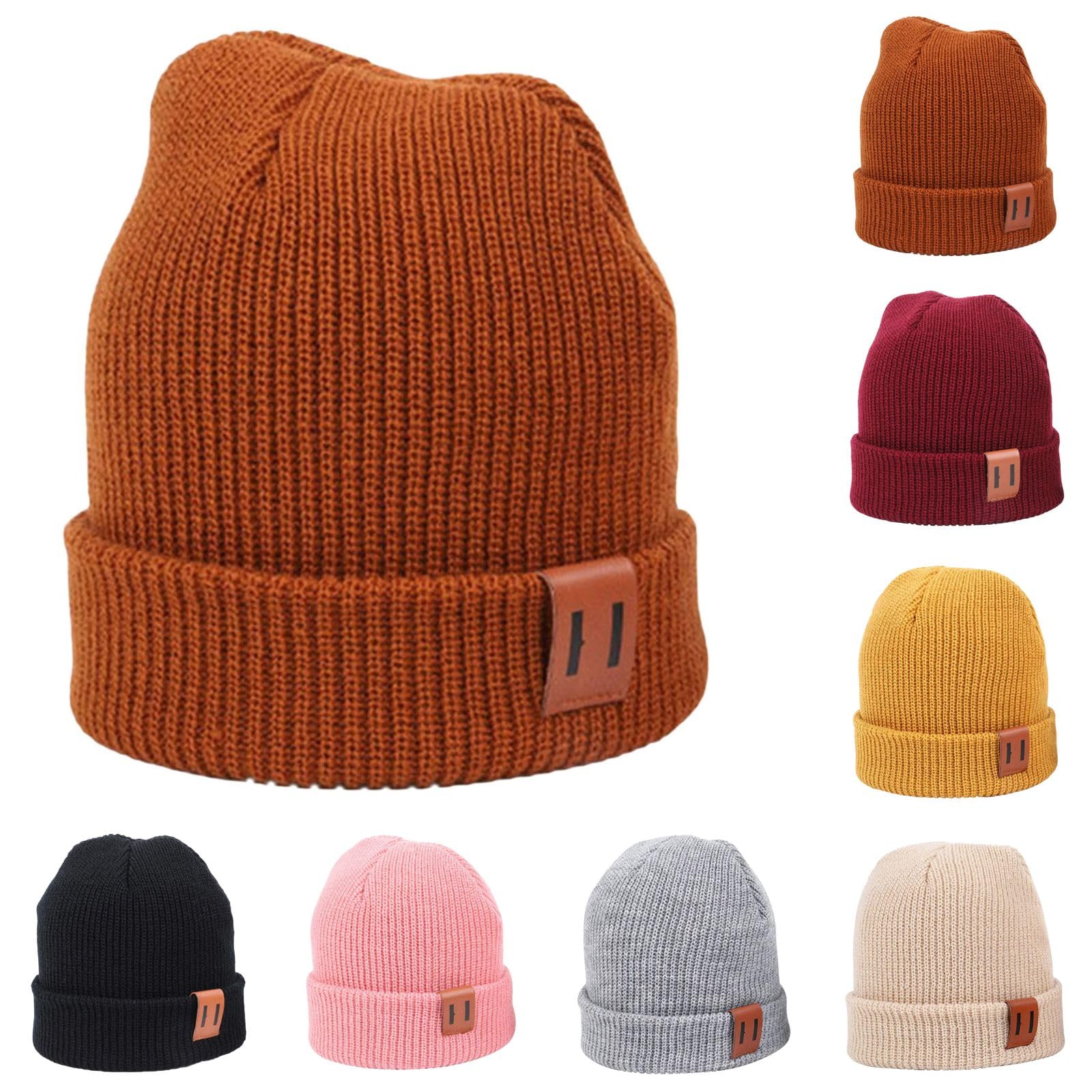 Baby Beanie Toddler Winter Hat Little Girls Boys Warm Hats Cute Beanies for Kids Comfortable Soft Caps