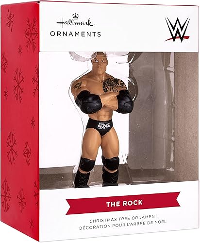 Miniatura 3 de Hallmark WWE The Rock Adorno de Navidad