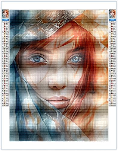 Noche Woman in Hijab - Kits de pintura de diamantes para adultos, arte de diamantes redondo 5D para bricolaje, muy adecuado para el ocio en el hogar disponible en Yaxa Costa Rica