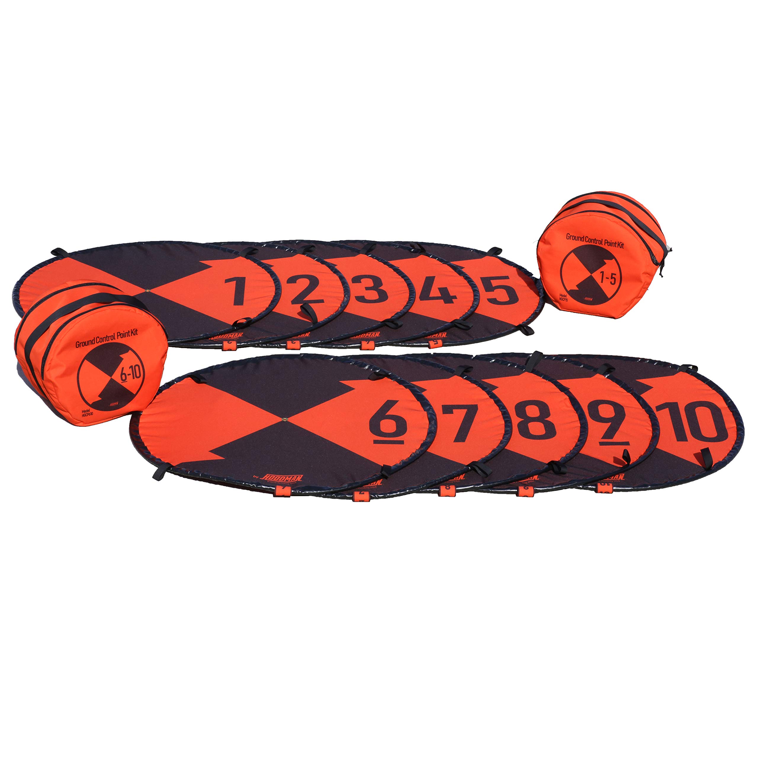 Buy Hoodman HGCP110 UAV Ground Control Point Kit 10 Pack Aerial Targets