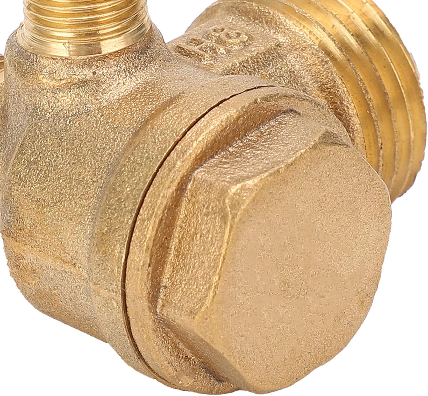 Air Compressor Check Valve 1/2x14x10 Brass Accessories 1‑Way Check Valve Accessories Brass Air Vent Valve
