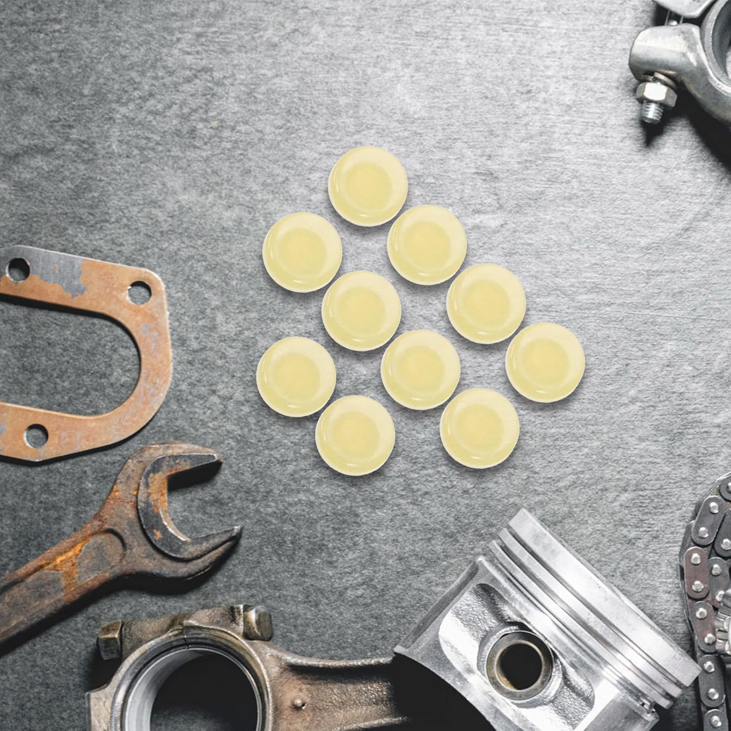 10pcs Brake Pedal Pad Replacement with Brake Switch Stopper Pads Compatible with Nissan Models 200 Sx, 240 Sx, 280 Zx, 300 Zx Automotive System Parts