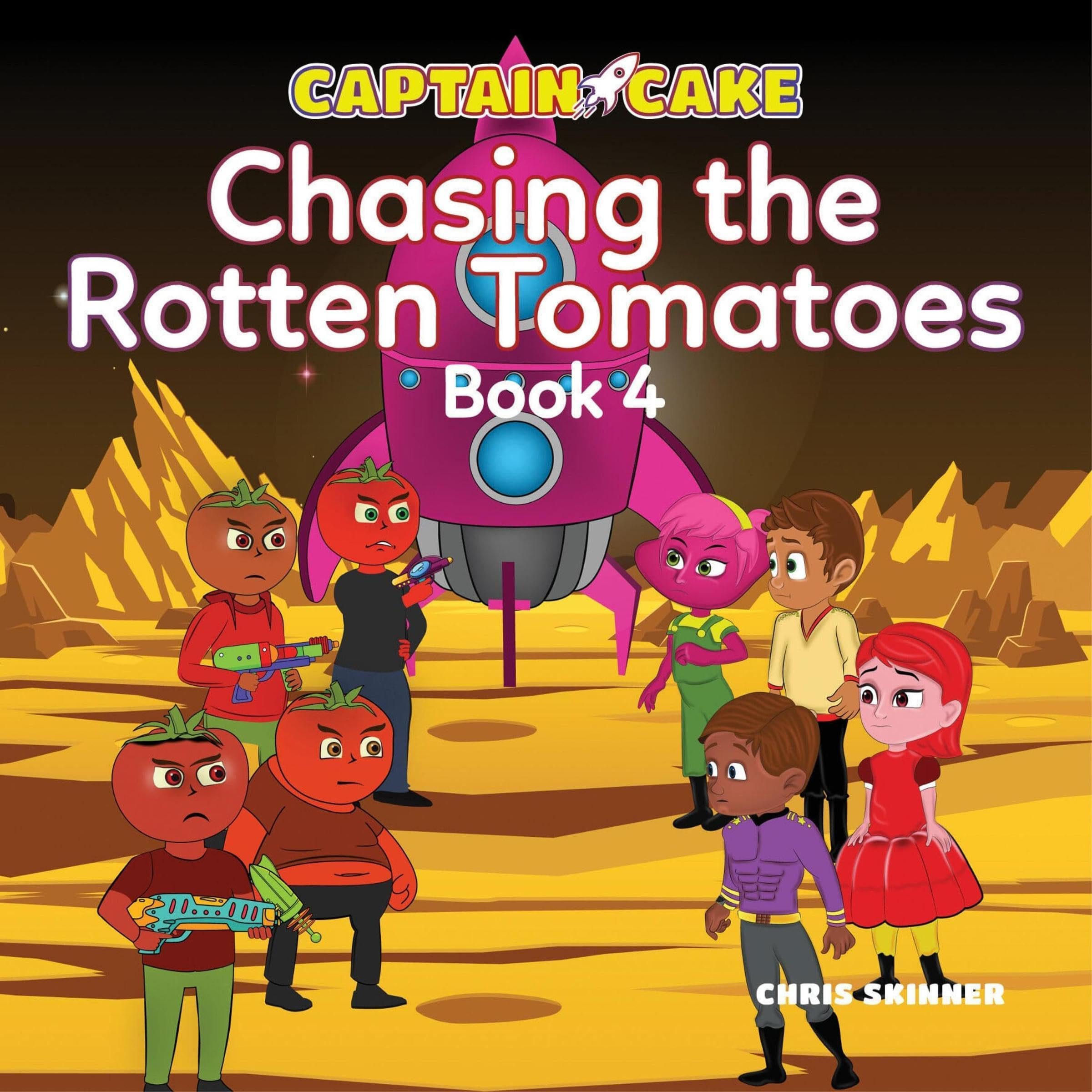 Cover art for Captain Cake: Chasing the Rotten Tomatoes 4