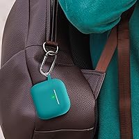 Vista 421 de Funda para AirPods Pro con kit de limpieza, funda de silicona suave para Apple AirPod Pro de 1ª/2ª generación, accesorios de funda AirPods Pro/Pro 2