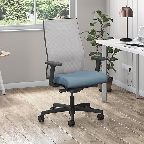 Miniatura 10 de HON Ignition 2.0 - Silla de oficina ergonómica de malla con reposacabezas, silla de escritorio de computadora con respaldo alto, soporte lumbar