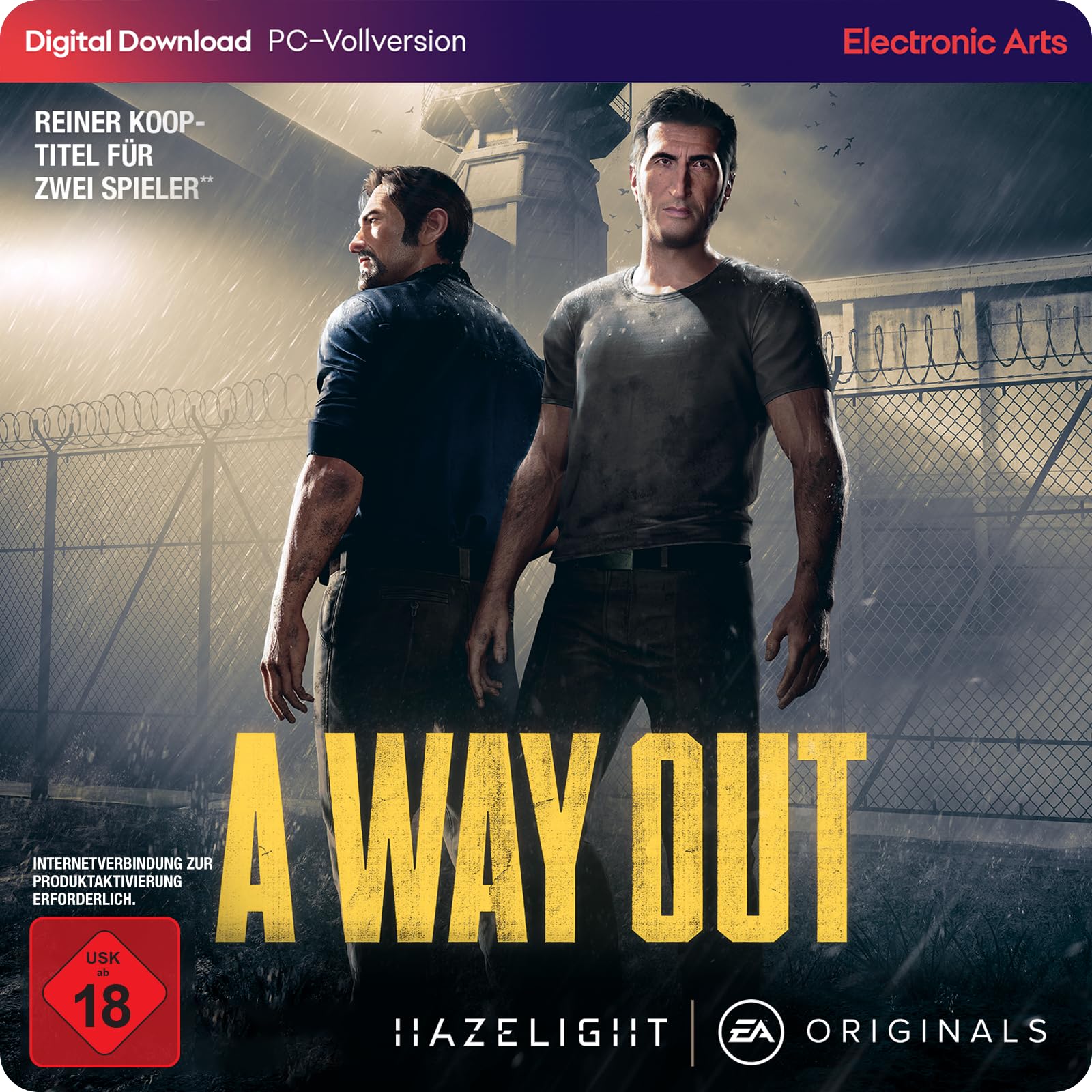 A Way Out PCWin | Download Code EA App - Origin | Deutsch