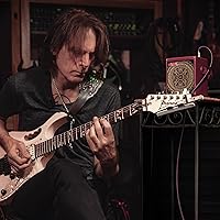 Vista 2 de Positive Grid Spark Mini Vai Special Edition 10-Watt Portable Smart Guitar Amp and Bluetooth Speaker – Designed by Steve Vai