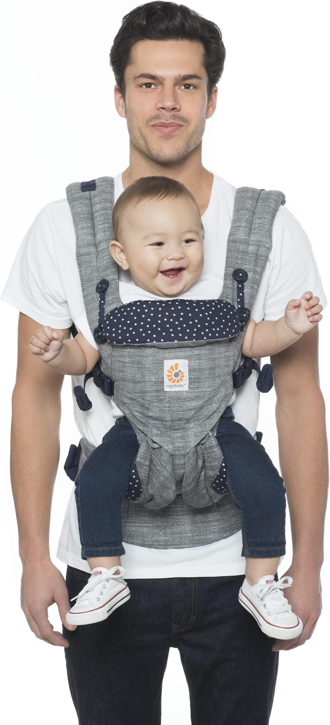 Ergobaby Omni 360 AllPosition Baby Carrier for Newborn to Toddler with Lumbar
