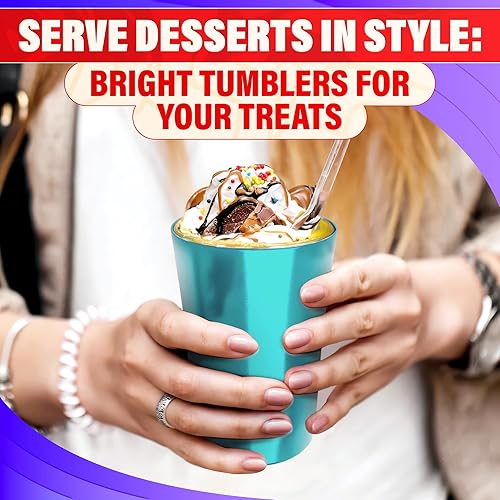 Miniatura 7 de Conjunto de seis vasos de aluminio anodizado