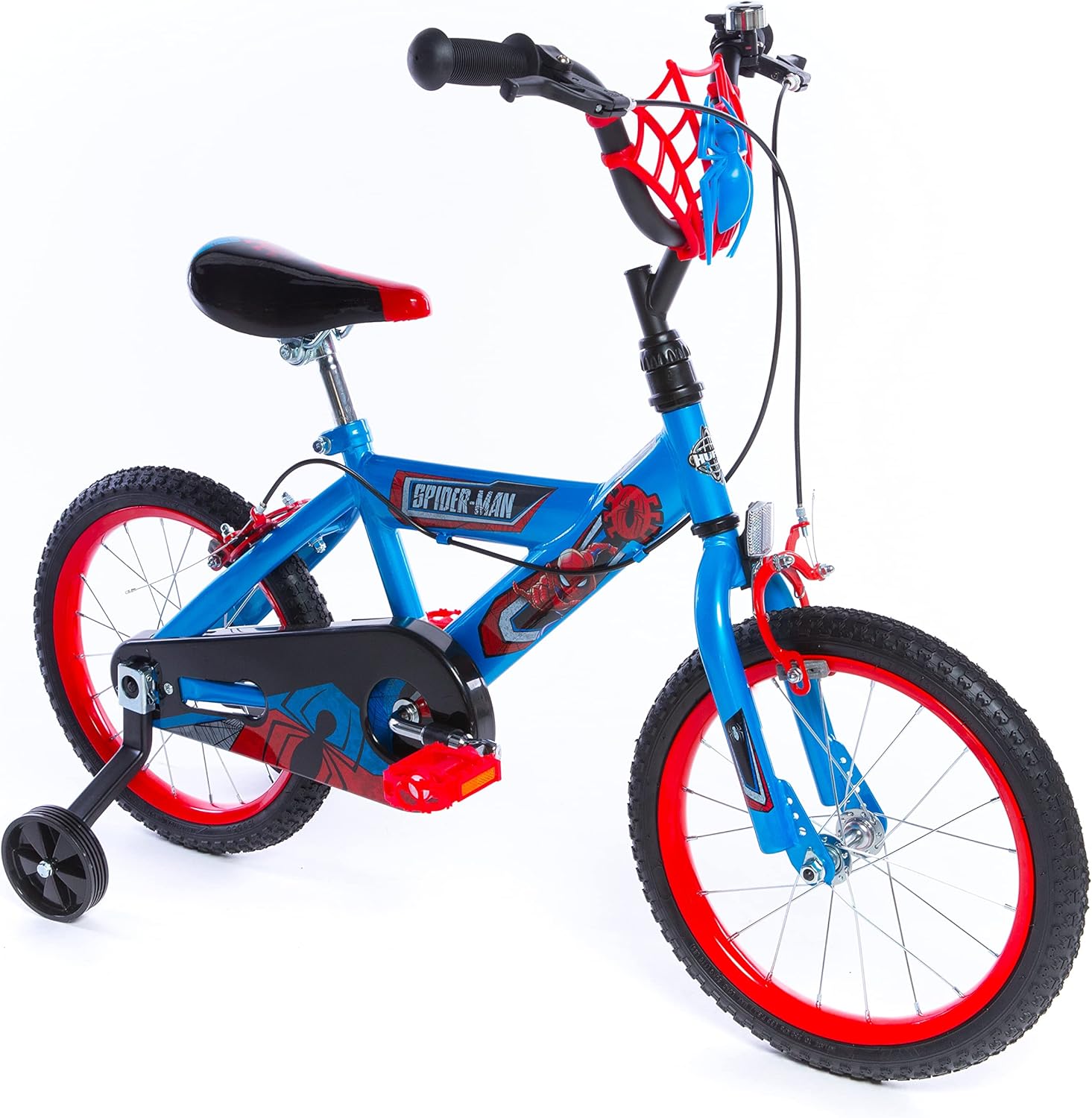 Huffy Marvel Spiderman-Bicicleta de 16 Pulgadas Spider Man, Niños, Azul