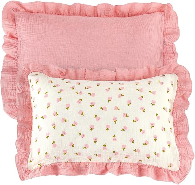 Basumee Toddler Pillowcase 2 Pack 13