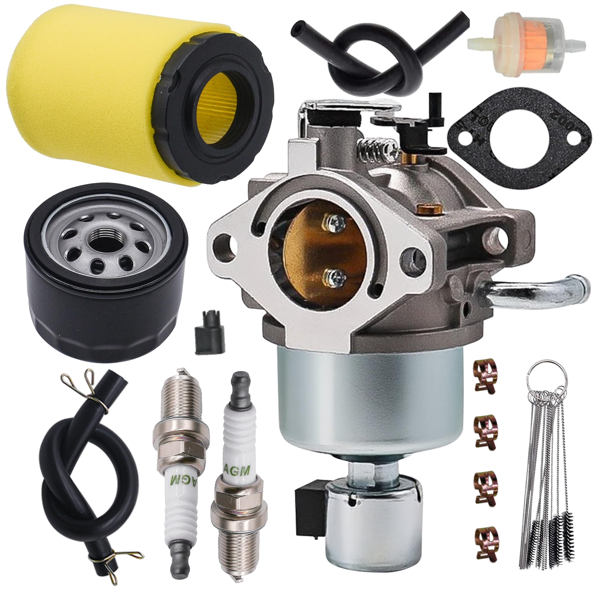 592952 Carburetor Fit for 500cc 17.5hp 19.5 19HP Engine，Replace 594492 591736 794136 796587 33R877 331707 331777 331877 31Q677 33M977 Carb