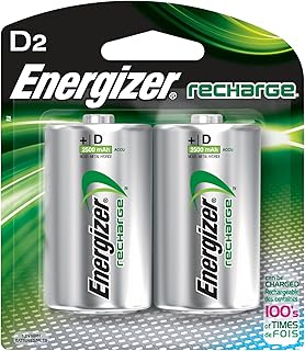 2 Pk, D Rechargeable Battery