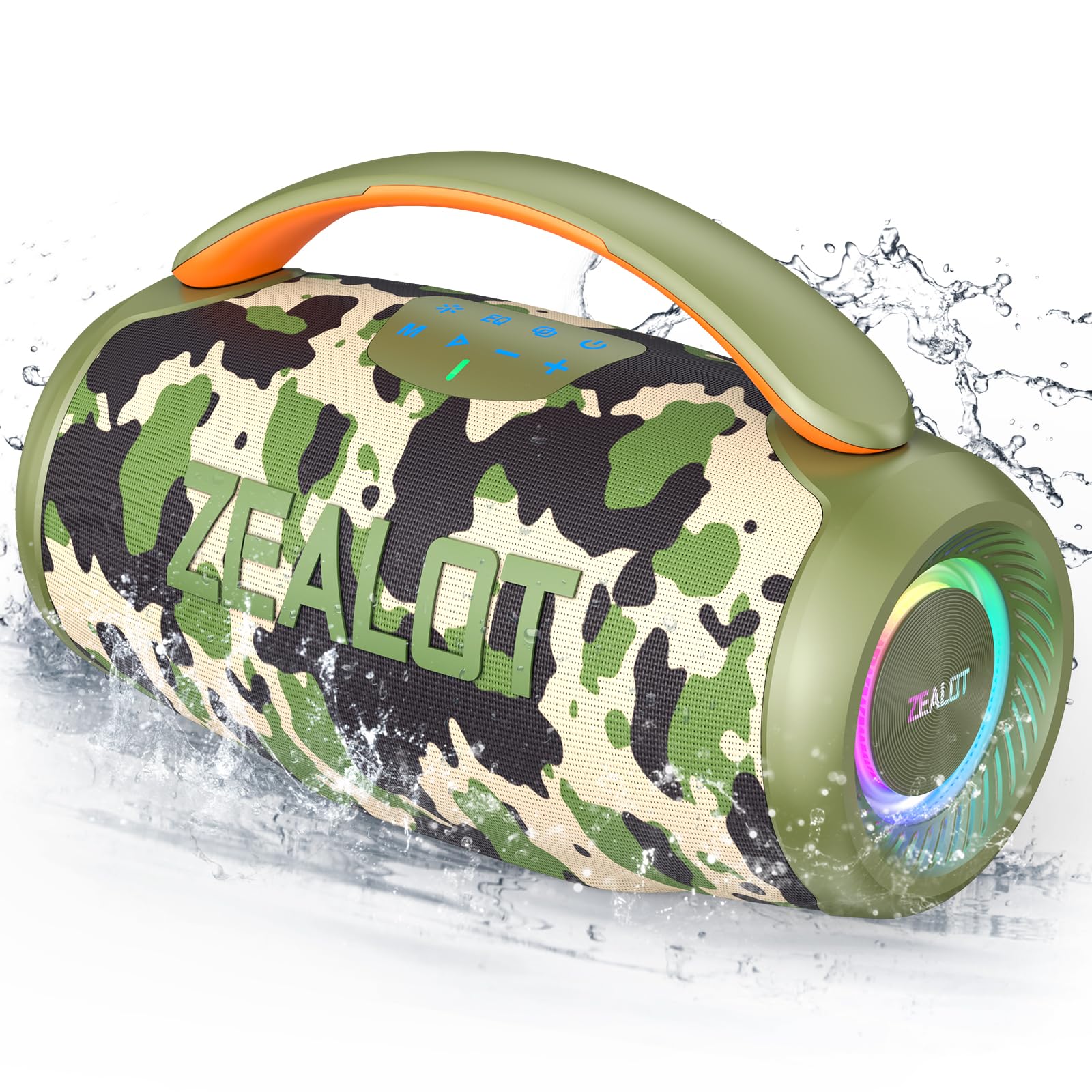 Amazon.com: ZEALOT P11 Bluetooth Speaker, 80W Peak Wireless Stereo