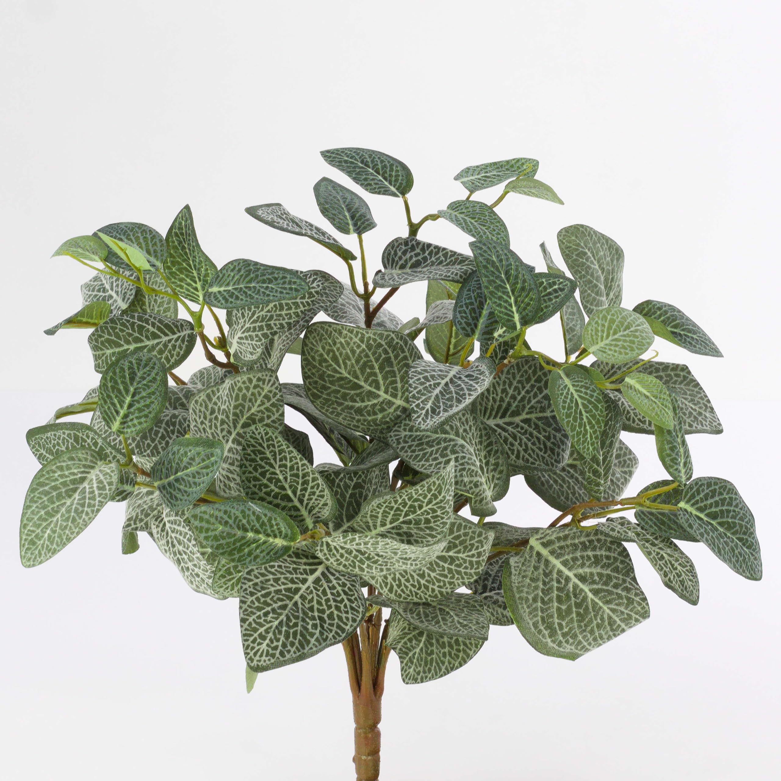Pianta Artificiale H95 cm 33 Foglie con Vaso Verde