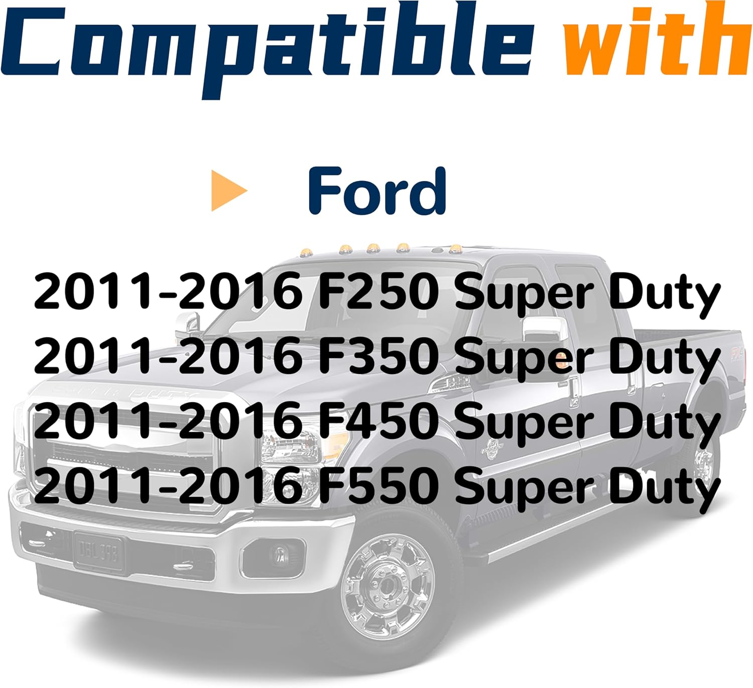 Overhead Console Dome Light Assembly Compatible with Ford F250 F350 F450 F550 Super Duty 2011 2012 2013 2014 2015 2016 Replacement BC3Z-26519A70-BB 7L1A-13D776-C BC3Z26519A70BB 7L1A13D776C