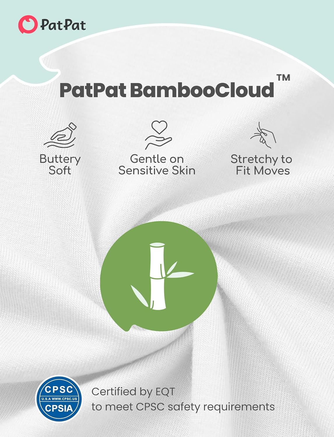 PATPAT Baby Snap Free/Snap Bodysuits Supersoft Bamboo Viscose - Short Sleeve Boys and Girls - Unisex Clothes 2 Pack