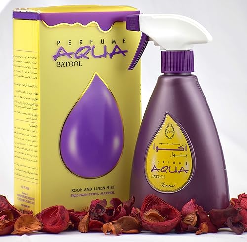 Miniatura 10 de RASASI Aqua Collection Ambientadores  12.7fl oz (12.07 onzas) Auqa Afrah, Auqa Azamah, Auqa Batool, Auqa Bushra, Auqa Kausar, Auqa Masarrah, Auqa