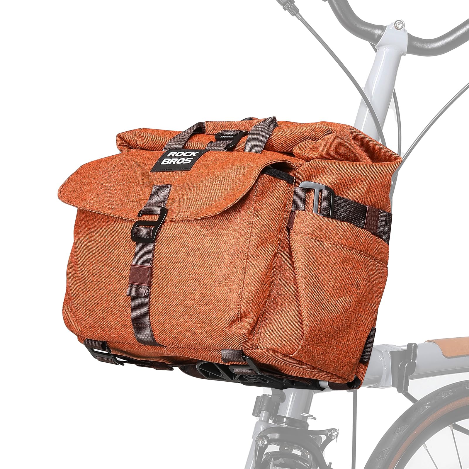 Amazon.co.jp: ROCKBROS 自転車フロントバッグ ハンドルバッグ 大容量
