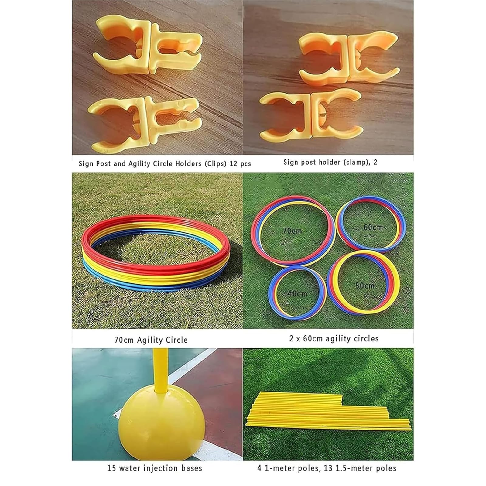 Drone Racing - Kit per corsa ad ostacoli, portatile e facile da montare, difficoltà regolabile per giochi interni ed esterni, adatto a tutte le età