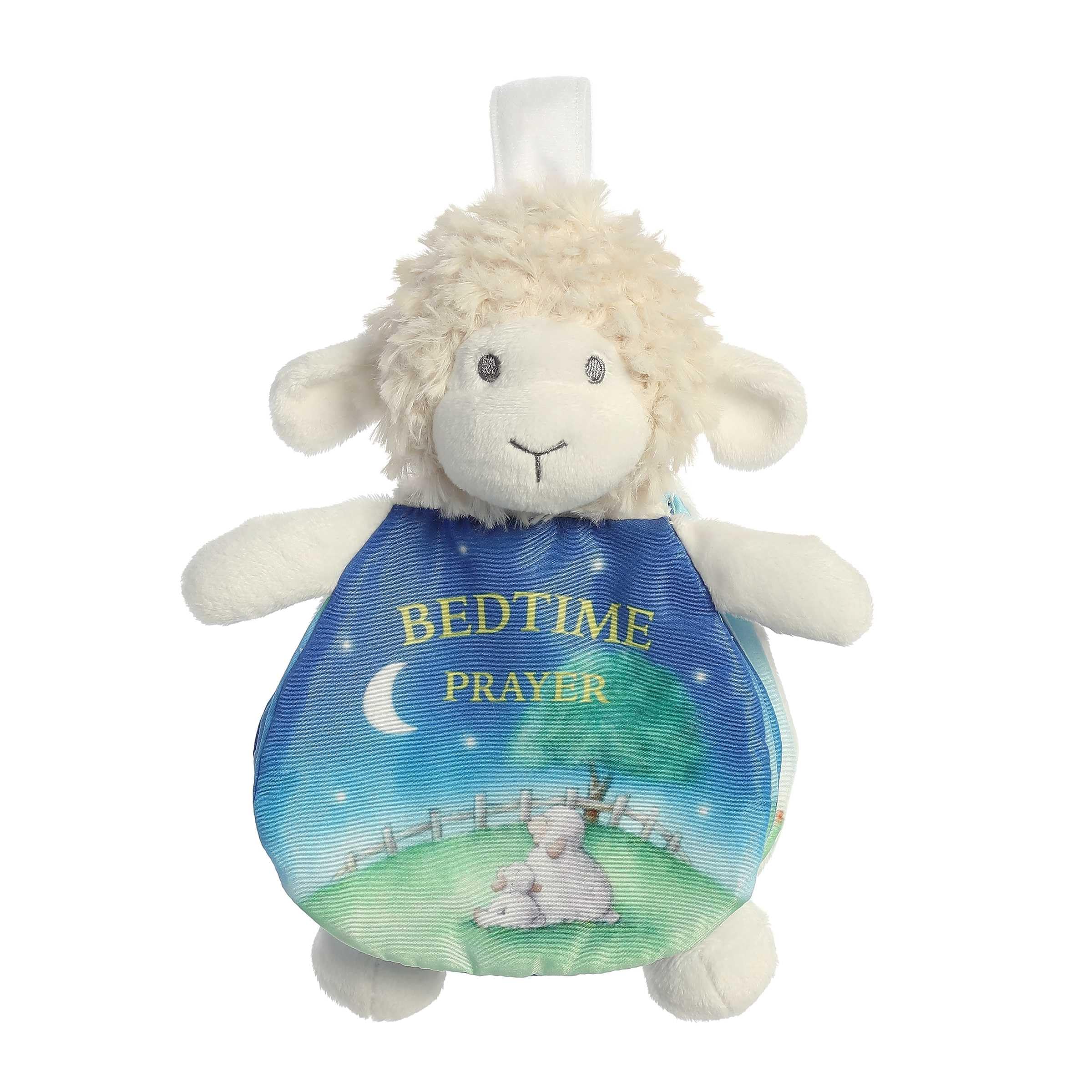 Aurora(r) Educational Story Pals(tm) Bedtime Prayer Baby Stuffed Animal - Bedtime Soft Book - Sensory Development - Multicolor 9 Inches