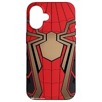 Custodia per iPhone 16 Marvel Spider-Man: No Way Home Integrated Suit Red