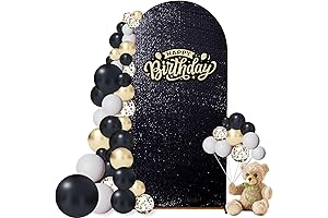 Eternal Beauty Sequin Arch Cover: Shimmering Elegance for Your Special Occasions