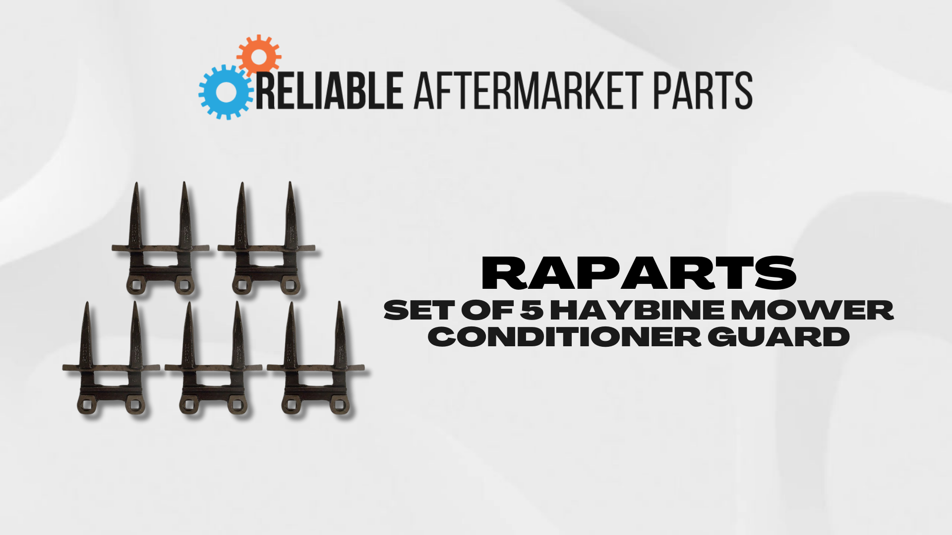Amazon.com: Set of 5 Haybine Mower Conditioner Guard Fits JD Fits