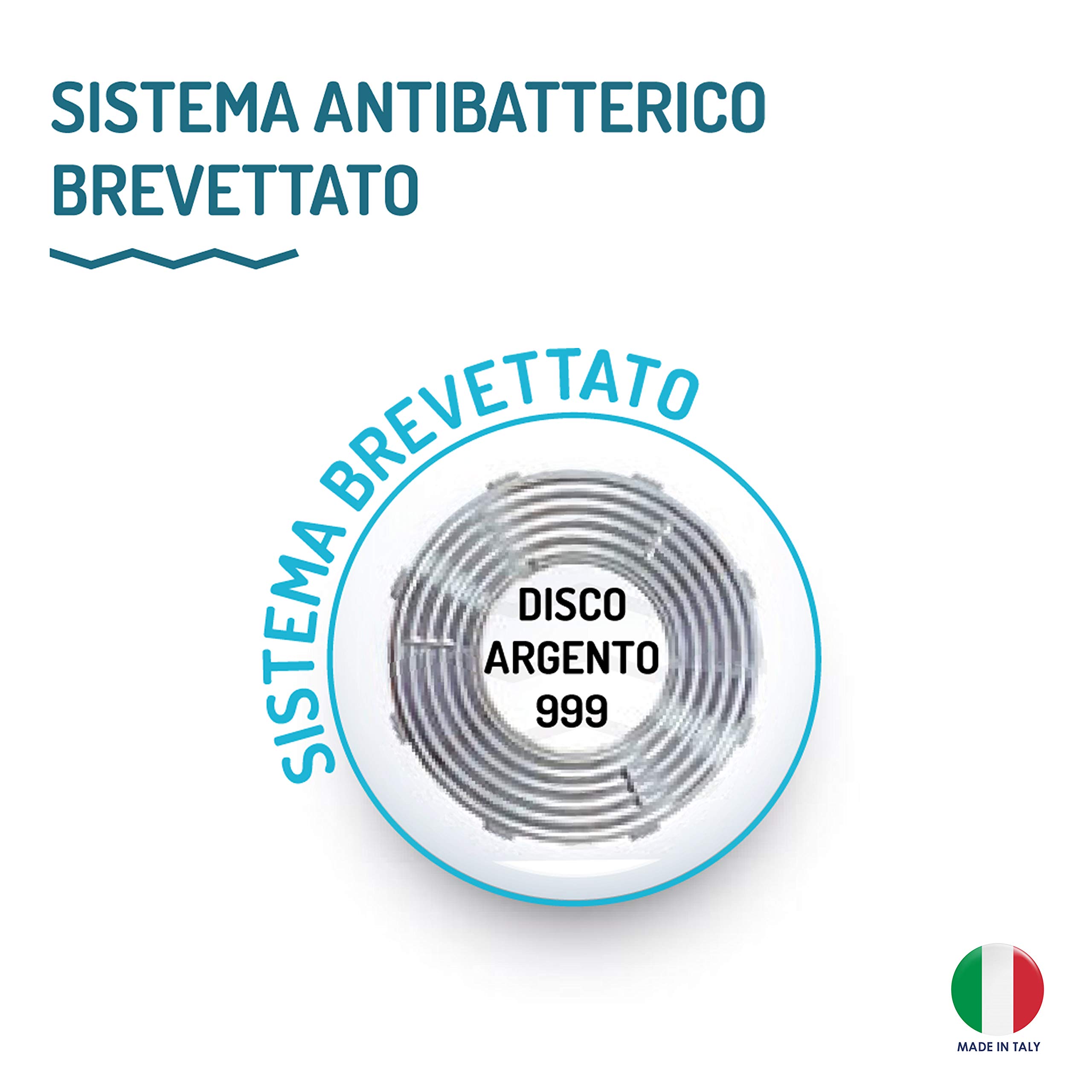 AQUASAN 3 Cartucce Filtro Ricambio Aquacompact, Aquagaia Filtro Rubinetto, Filtraggio Acqua Cartuccia Depuratore Microfiltrazione Acqua Potabile Sistema Filtrante Multi Stadio