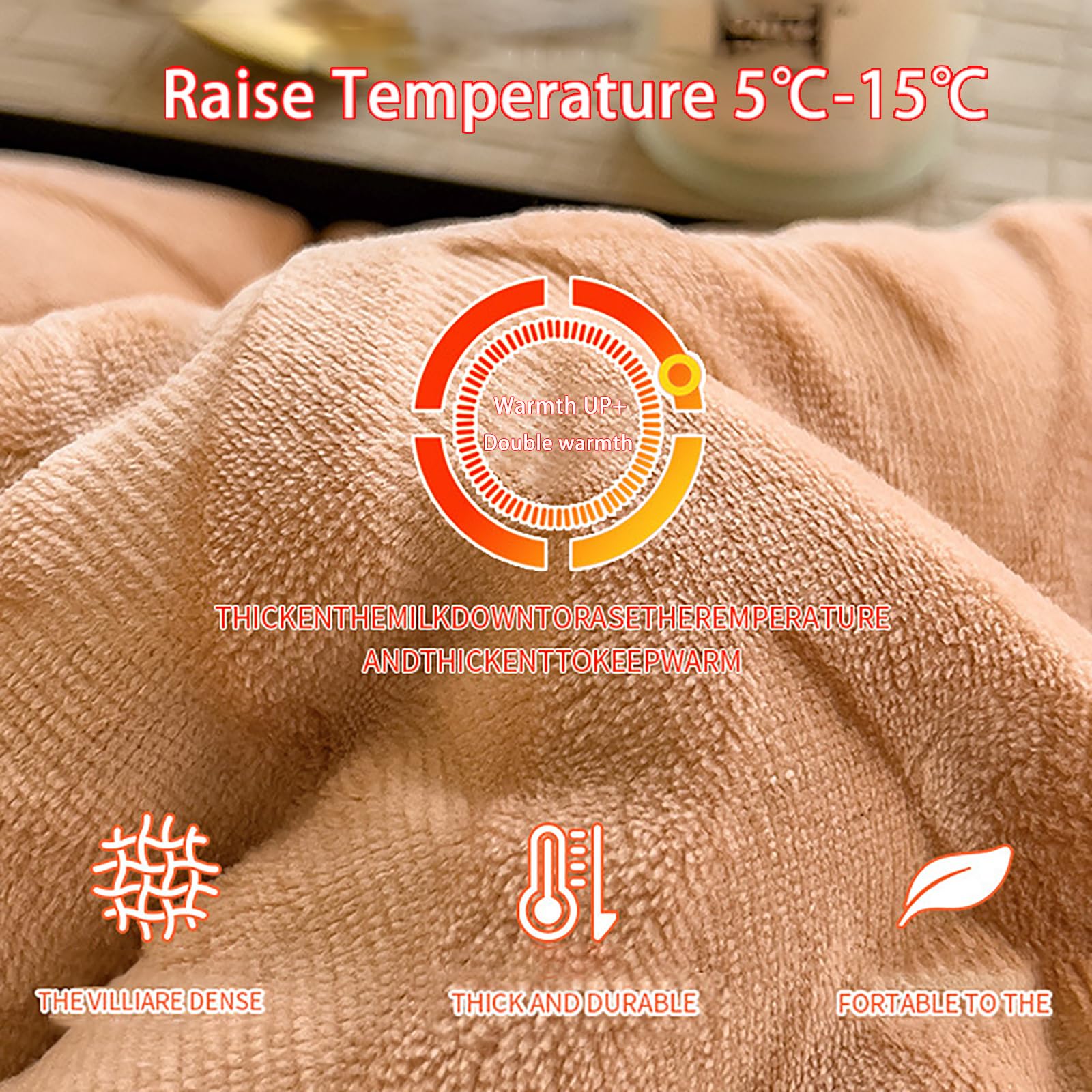 Coperta invernale in pile Sherpa, super morbida, double-face, in velluto, spessa, soffice, anallergica