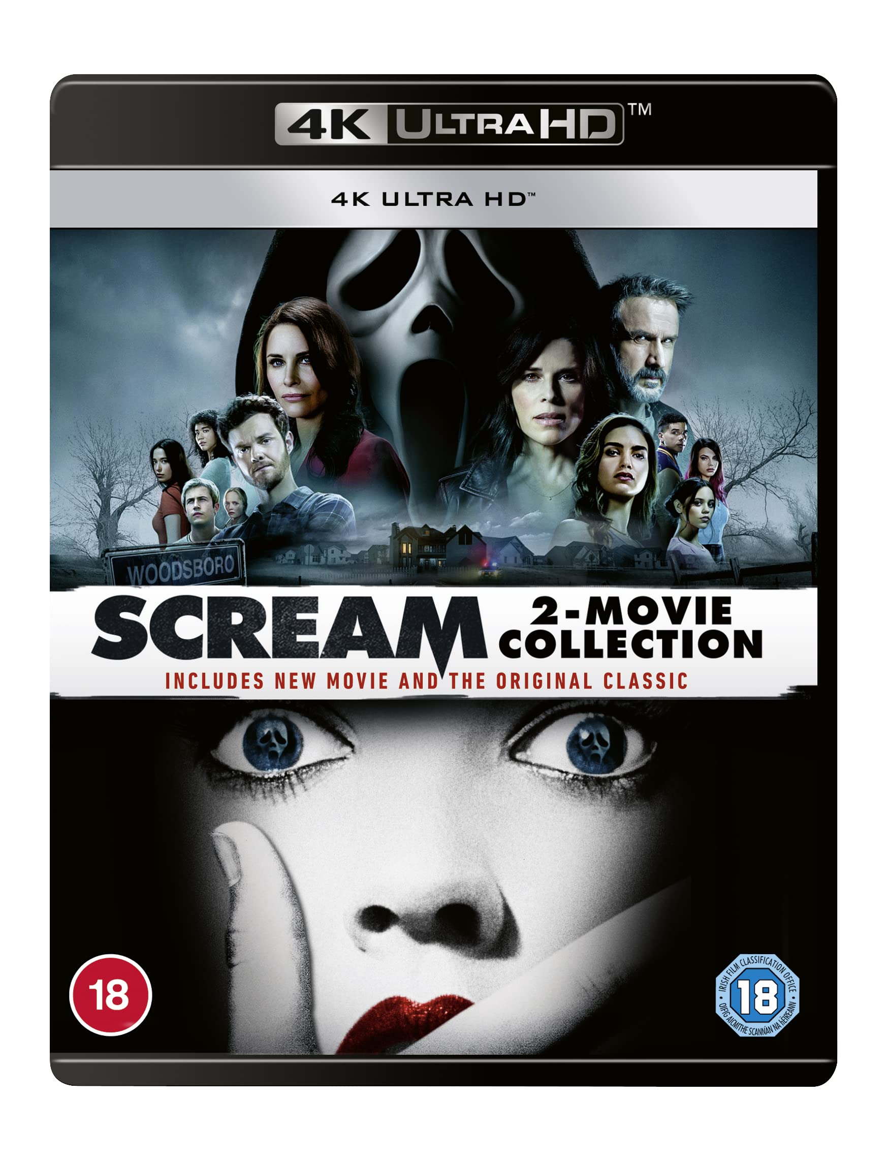 Scream (1996) & Scream (2022) 2-Movie Collection 4K UHD