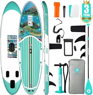Niphean Inflatable Stand Up Paddle Board with SUP Accessories
