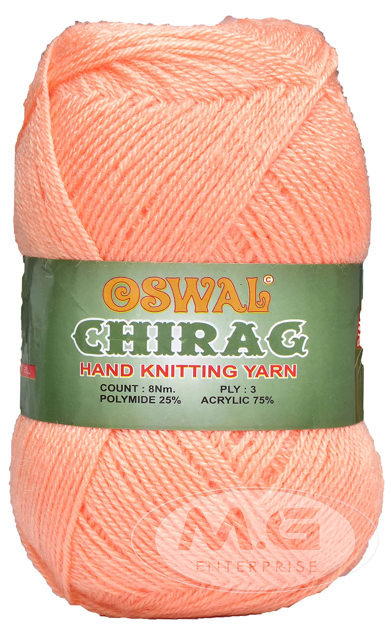 M.G ENTERPRISEOswal Chirag Baba (200 gm) Wool Ball Hand Knitting Wool/Art Craft Soft Crochet Hook Yarn, Needle Knitting Yarn Thread Dyed II