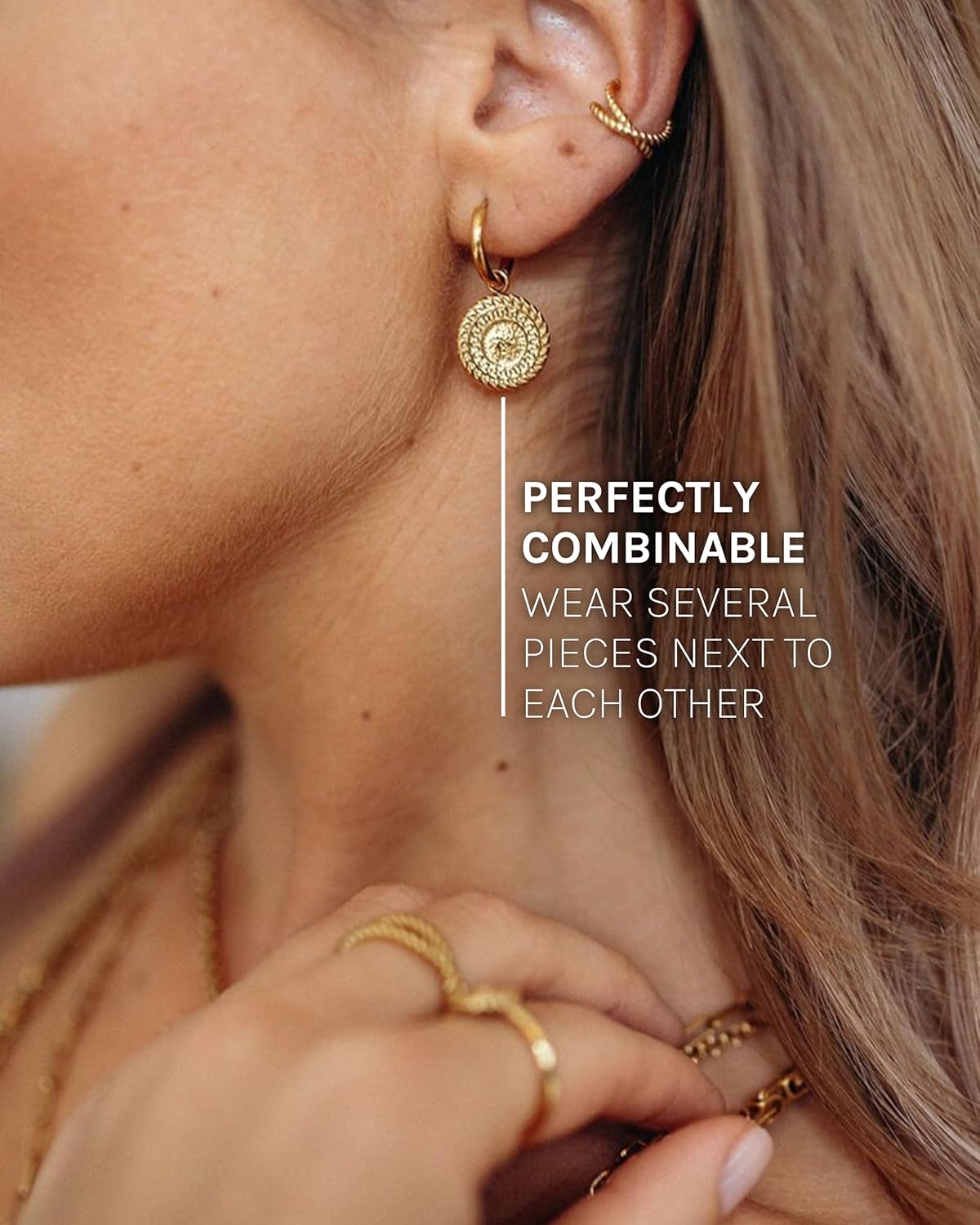 Purelei® Waina Earrings – stainless steel jewelry – Water-resistant earrings for women – Fashion jewelry for your individual look