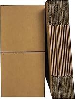 Vista 4 de Yaxa Basics Cajas de cartón para mudanzas, paquete de 15, pequeñas, marrones, 16 x 10 x 10 pulgadas