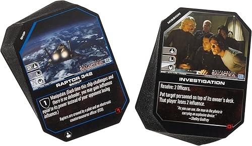 WizKids Juego de cartas coleccionables Battlestar Galactica para 2 jugadores