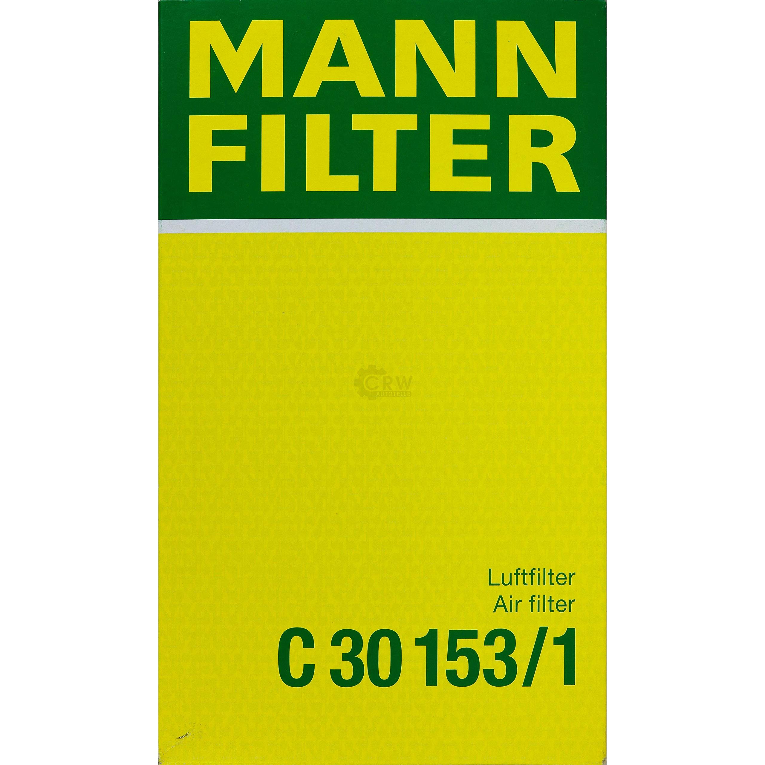 Paquete de inspección Kit de mantenimiento de filtros con filtro de aceite HU 715/5 x, filtro de aire C 30 153/1, filtro de combustible WK 532/2, filtro de habitáculo CUK 3124-2, tornillo de