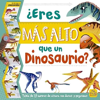 ¿Eres más alto que un dinosaurio?