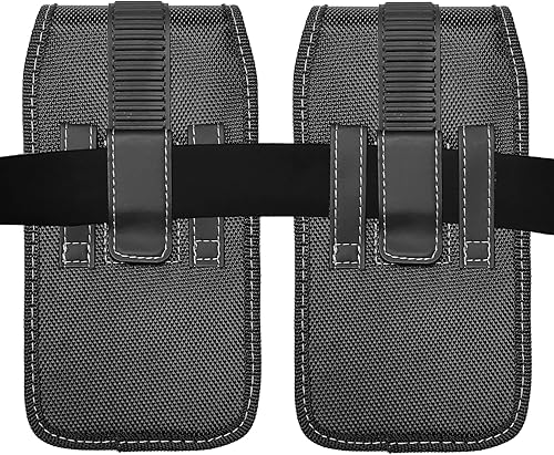 Miniatura 4 de Funda de nailon para teléfono celular para Alcatel Insight, Verso, Raven, Tetra, LG Aristo23, Galaxy S10e, iPhone SE (20202022) - Funda vertical de