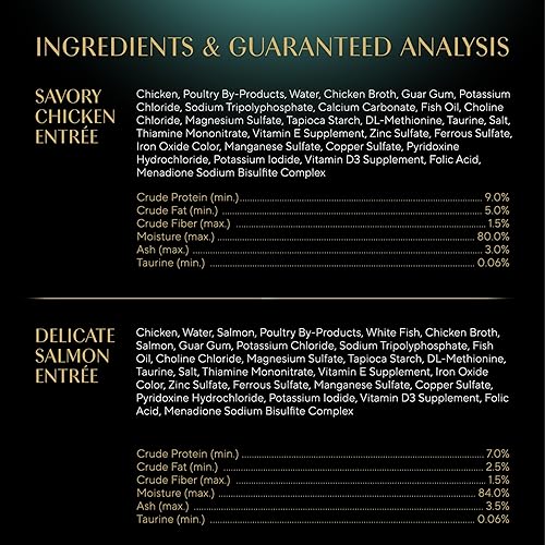 Vista 18 de SHEBA - Paquete variado de paté húmedo para gatos, mariscos exclusivos, salmón delicado y pescado blanco y atún tiernos, Perfect Portions, bandejas