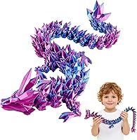 Vista 9 de Paquete de 6 huevos de dragón 3D impresos con dragón dentro, rellenos para cesta de Pascua, mini juguetes de misterio de cristal de Pascua