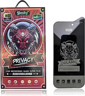 Next Store Privacy Tempered Glass Screen Protector, Anti-Fingerprint, Anti-Spy Privacy Screen Protector, Tempered Glass Film, Privacy Screen Protector Compatible with iPhone 13