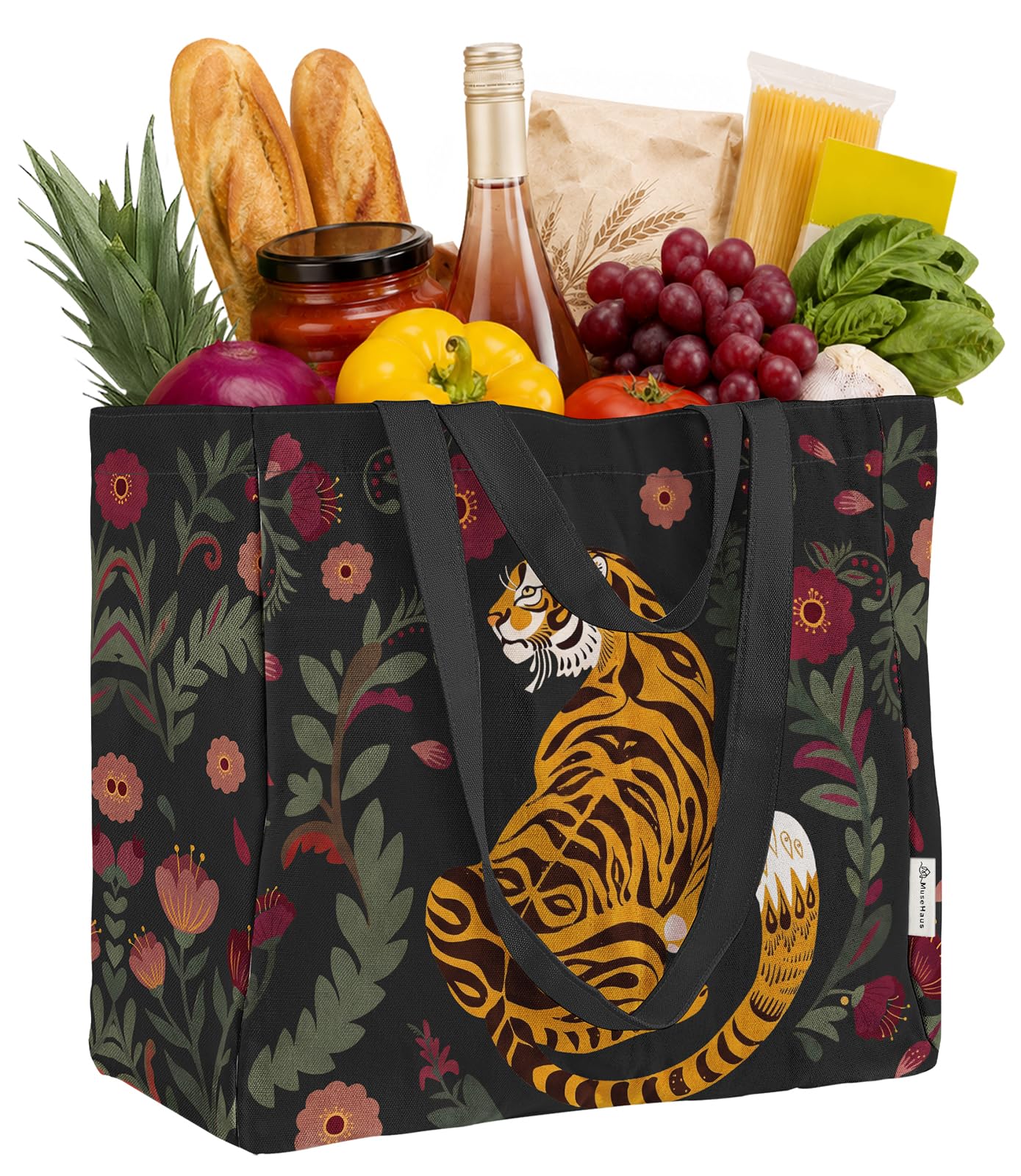 Extra Large Canvas Grocery Tote Bag