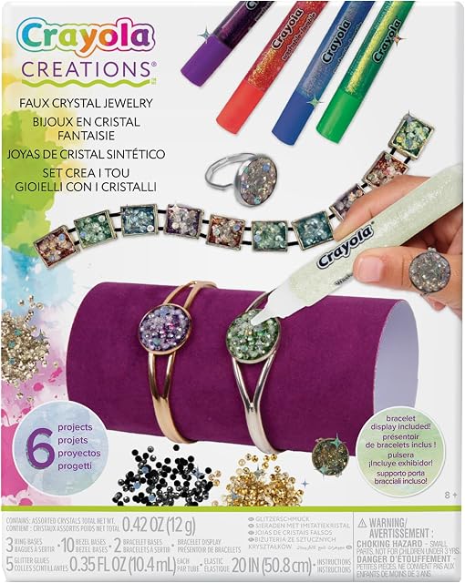 Crayola Creations Bijoux en cristal faux