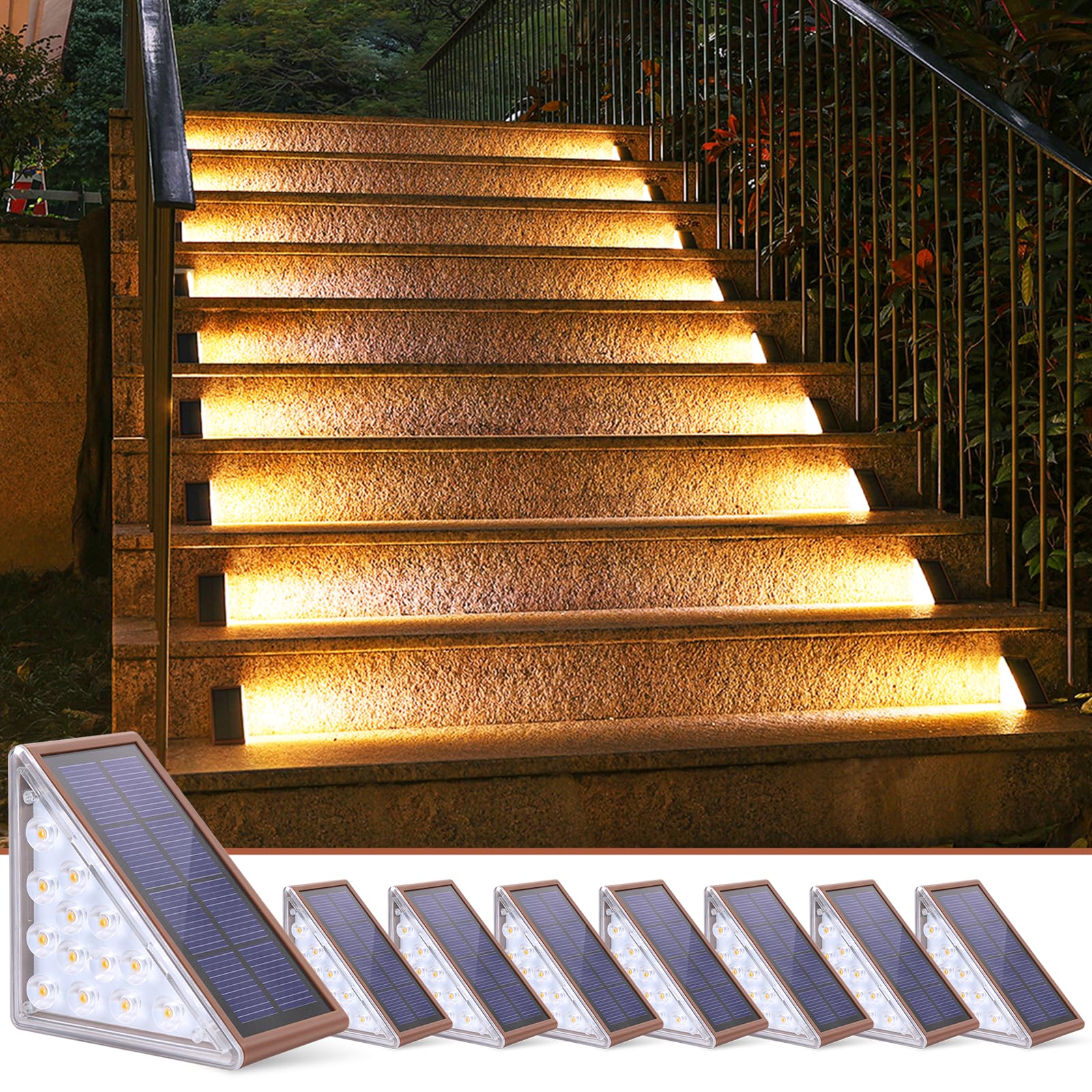 NIORSUN Outdoor Stair Lights