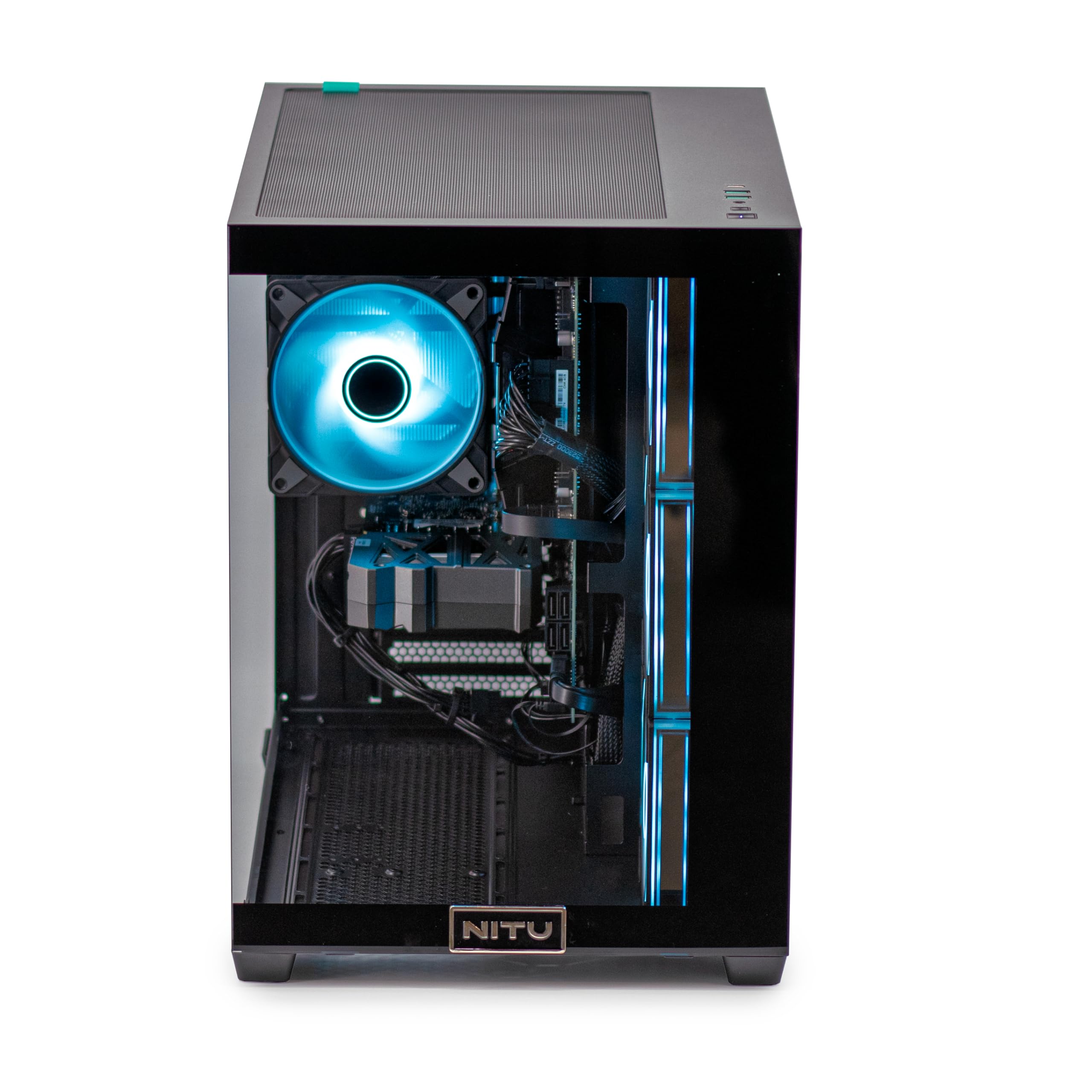NITU Gaming PC | AMD Ryzen 5-5600X + RTX 3050 8GB | 16GB RAM | 1TB NVMe SSD | Windows 11 Home | 1080p Raytracing Gamer PC | 650W Bronzo | CPU ad alte prestazioni