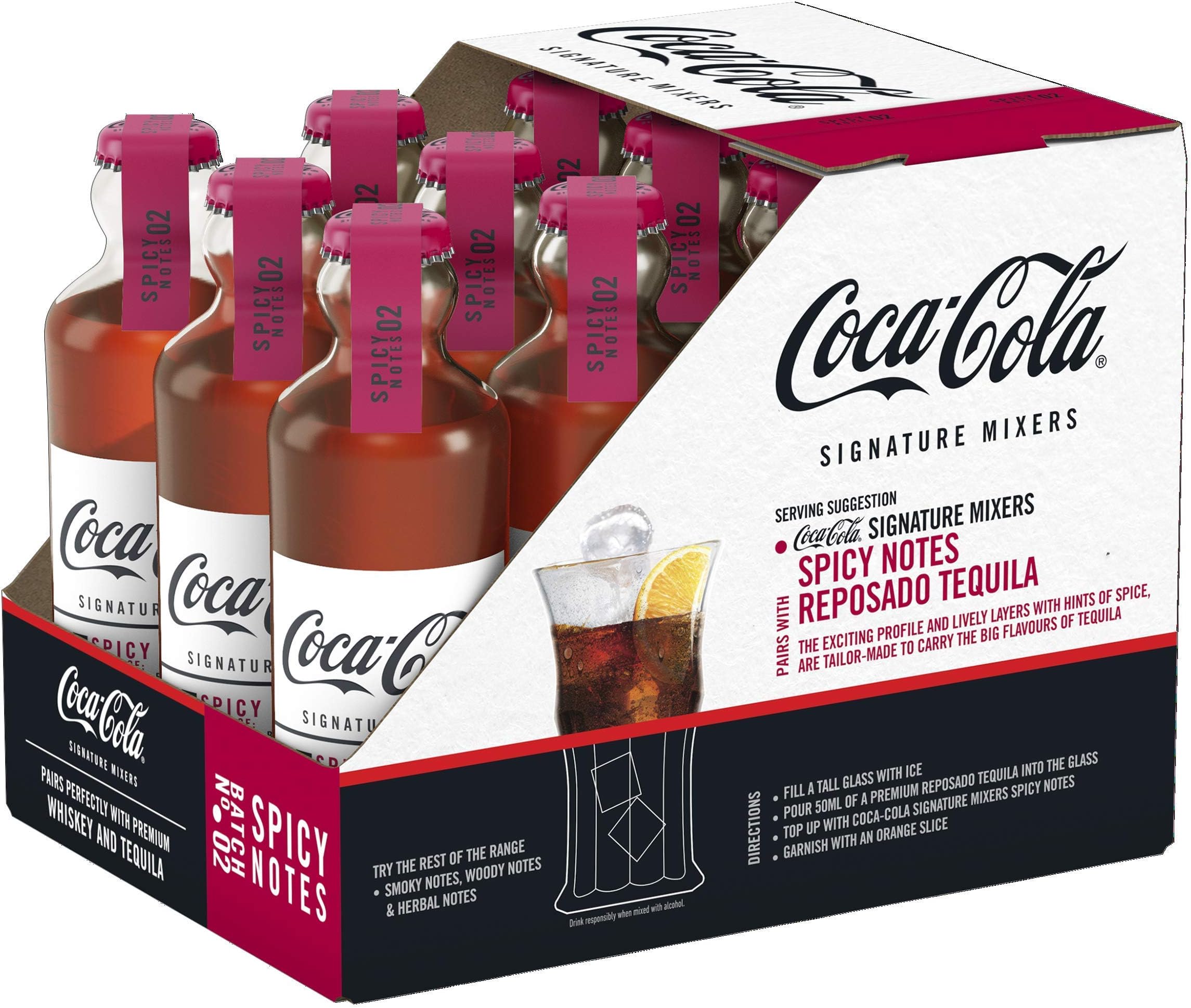 Coca-Cola Signature Mixers Spicy 200ml Glass Bottle (Pack of 12)